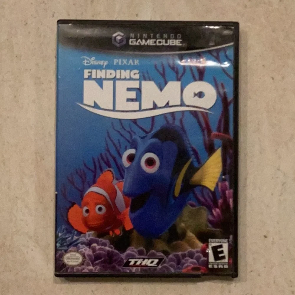 Disney Finding Nemo Nintendo GameCube Game Pixar CIB Tested Working